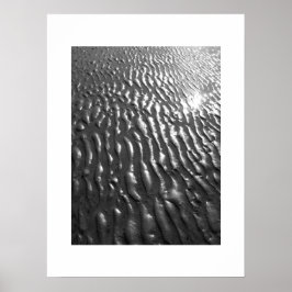 Beach Sand Ripples Poster