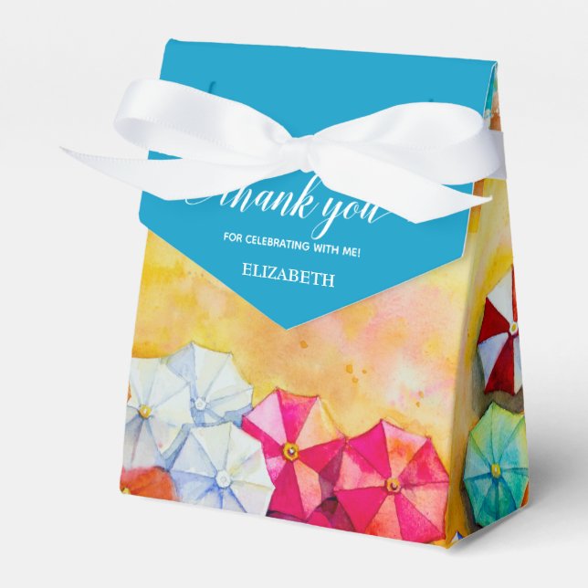 Beach Sand Vinkarare Tack Presentaskar (Framsidan Sidan)