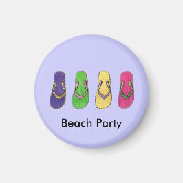 Beach Sandals Magnet