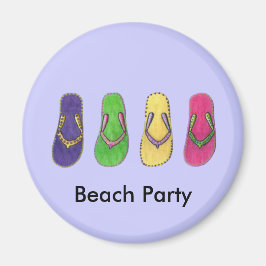 Beach Sandals Magnet