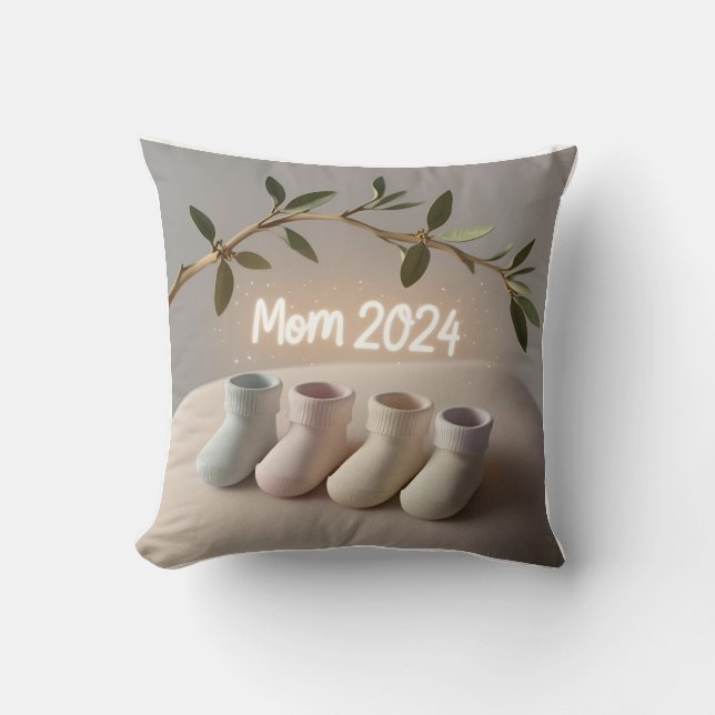 Beach Santa Julafton i juli Pillow: Dubbla Sommare Kudde (Framsida)