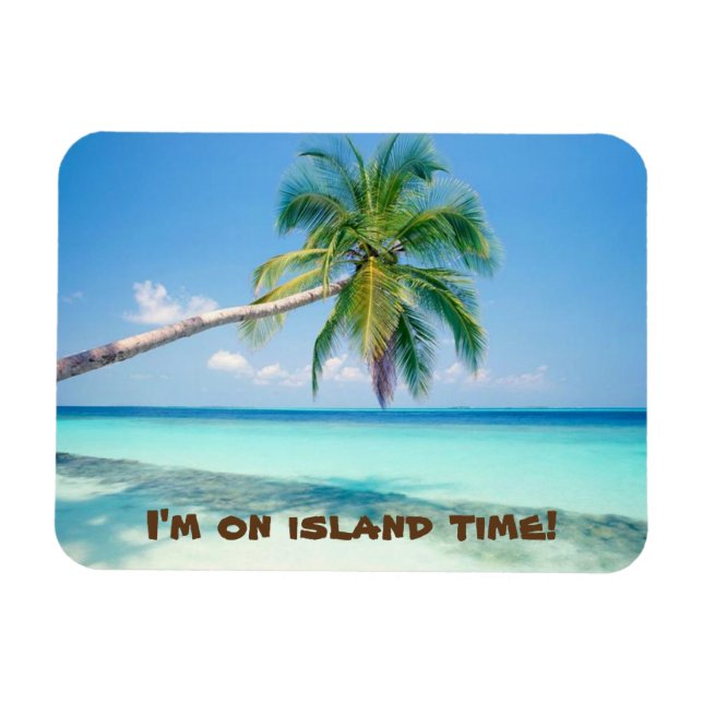 Beach scen 2 magnet (Horisontell)