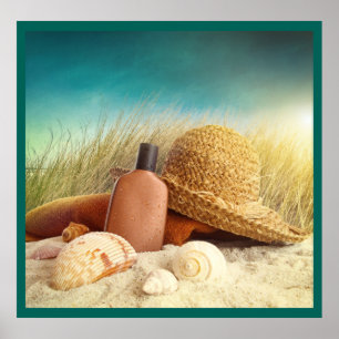 Beach-scen Poster