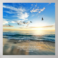 Beach Scene-Anpassningsbarna Poster