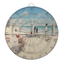 Beach Scene (Helgdag vid Mentone) (australisk kons