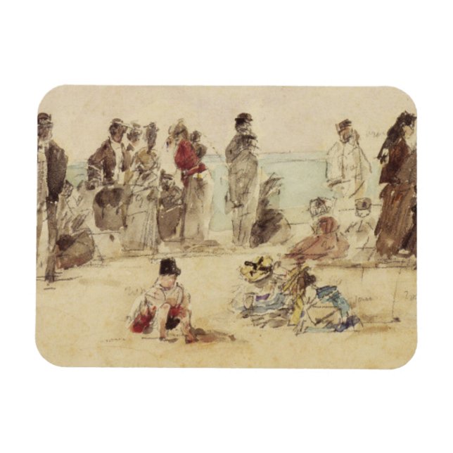 Beach Scene Magnet (Horisontell)