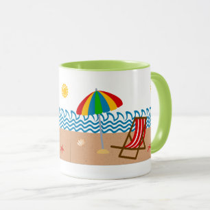 Beach Scene Mugg