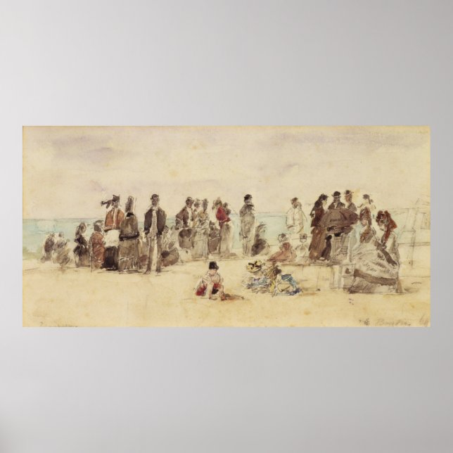 Beach Scene Poster (Framsidan)
