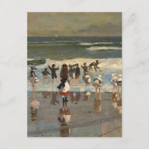 Beach Scene - Winslow Homer Vykort