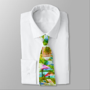 Beach-scenen Paintery Tropical Bahama Slips