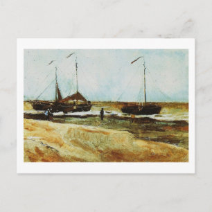 Beach Scheveningen, Lugn Weather, Vincent van Gogh Vykort