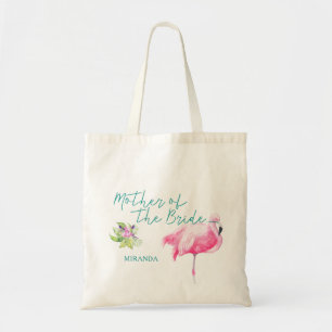Beach sea flamingo bröllop budens mamma tygkasse