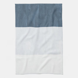 Beach Sea Ocean White Blue Kökshandduk
