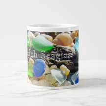 Beach Seaglass Jumbo Large Muggar Sea-glas