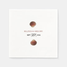 Beach Seashell Clams Bröllop