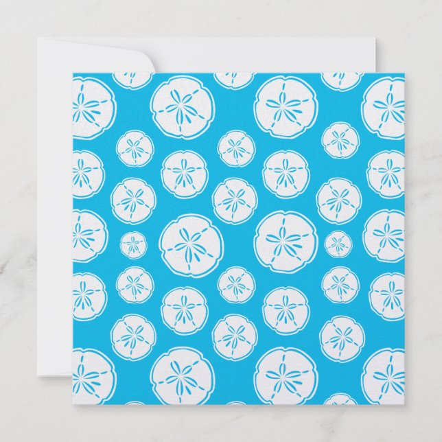 Beach Seashell-inbjudan - SRF Inbjudningar (Framsida)