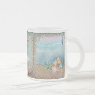 Beach Seashells Bröllop Mugg