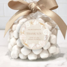 Beach Seashells Sand Seaside Bröllop Tack