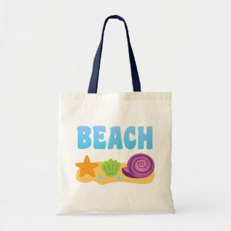 Beach Seashells Tygkasse