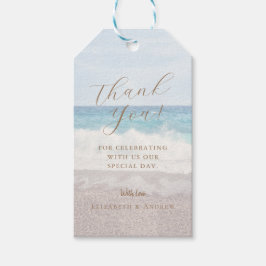 Beach Seaside/Oceanside Wedding  Presentetikett