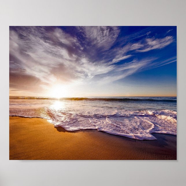 Beach Serenity Poster (Framsidan)