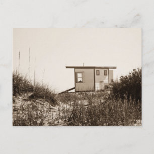 Beach Shack i Sepia Vykort