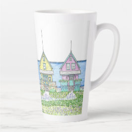 Beach Shack Life 1; Latte Mugg; Stor; Stor