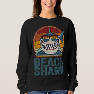 Beach Shark Retro pappa Pappa Far Dag Pappa T Shirt