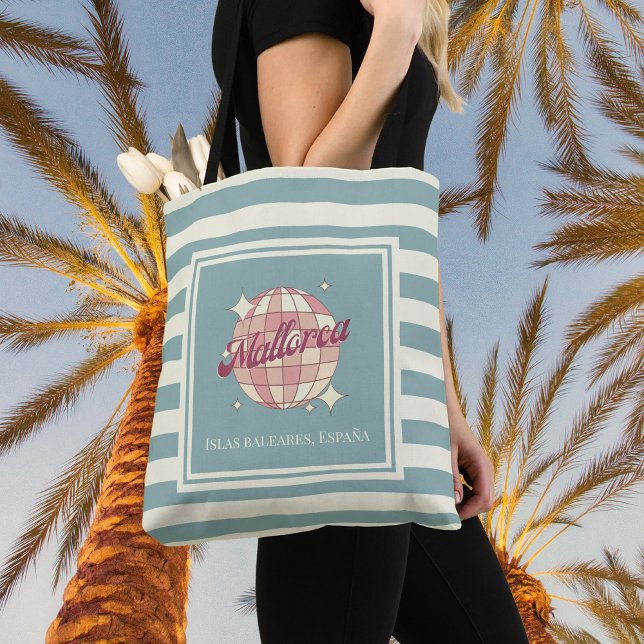 Beach shopping bag Mallorca sommartid helgdagar Tygkasse (Skapare uppladdad)