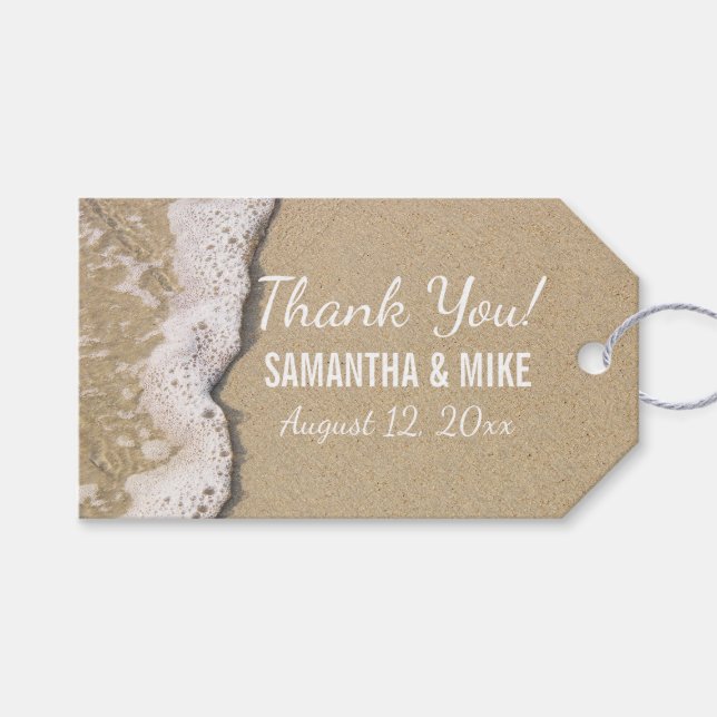 Beach Shore Presentetikett (Framsidan (Horisontell))