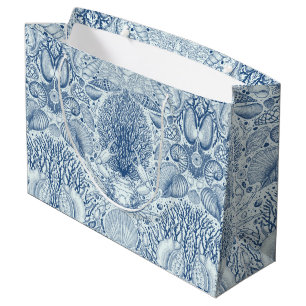 Beach-skatter i blått