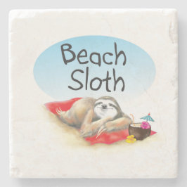 Beach Sloth Underlägg
