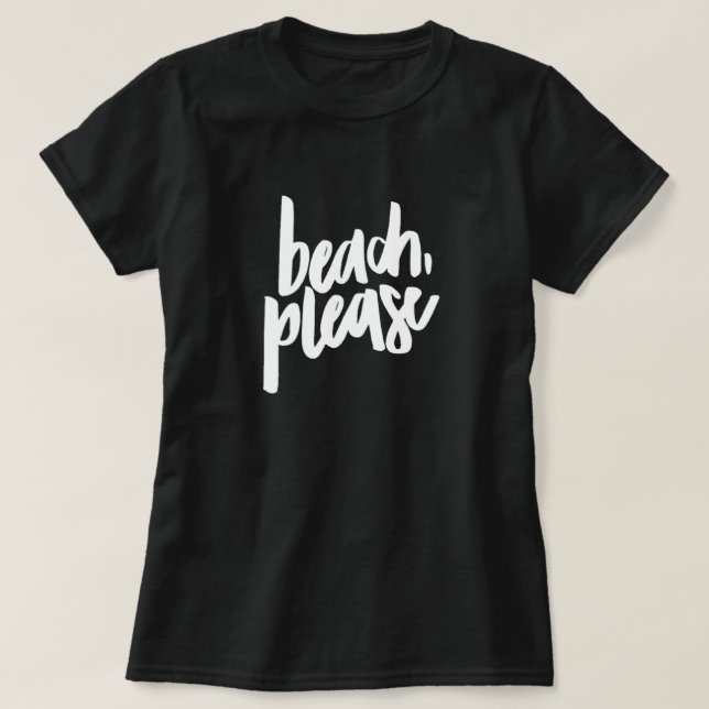 Beach Snälla T-Shirt (Design framsida)