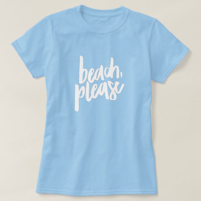 Beach Snälla T-Shirt (Design framsida)