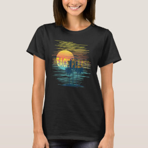 Beach Snälla Tropical Hawaiian Summer Vibes Hawai T Shirt