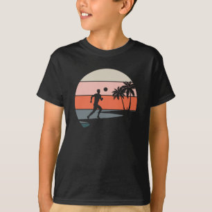 Beach Soccer Sport Retro Vintage Gift T Shirt