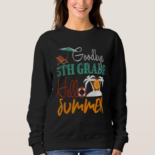 Beach-Sol-dagen i Lycklig, senast 5 Klass T Shirt (Framsida)