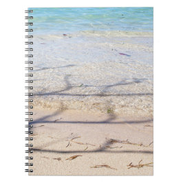 Beach Spiral Photo Notebook Anteckningsbok
