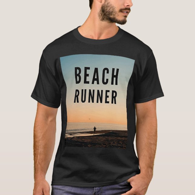 Beach-Springerna körs på bålen T Shirt (Framsida)