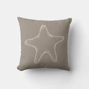 Beach Starfish Sea Coral Dekorativ kudde Decor Gif