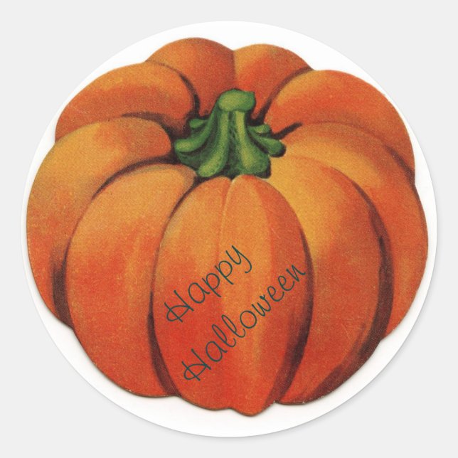 Beach Stickers Runt Klistermärke (Framsida)