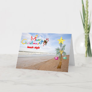 "BEACH STIL" GOD JUL TILL DIG HELGKORT