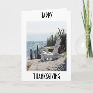 BEACH STIL "THANKSGIVING WISH" FÖR DIG HELGKORT