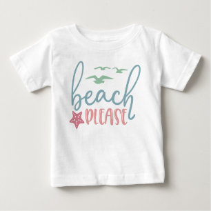 Beach, stjärna fiskens Fiskmåsar Roligt T Shirt