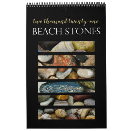 Beach Stones of Sjö Michigan Calendar Kalender