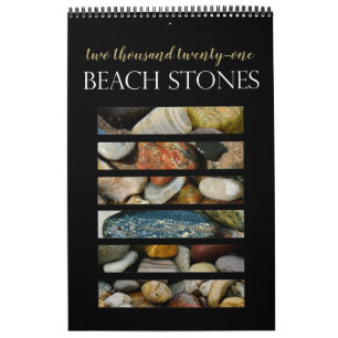 Beach Stones of Sjö Michigan Calendar Kalender