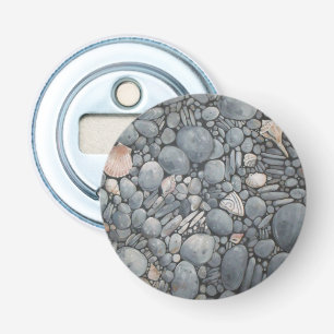 Beach Stones-Snäckor Småstarna Sten Pausning Art Flasköppnare