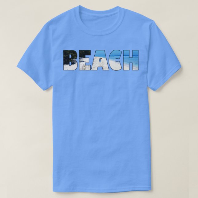 Beach Strand T Shirt (Design framsida)