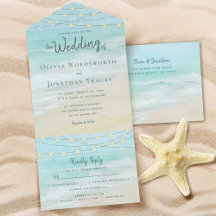 Beach String Ljus Ocean Bröllop