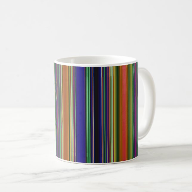 Beach Stripes Kaffemugg (Framsida höger)